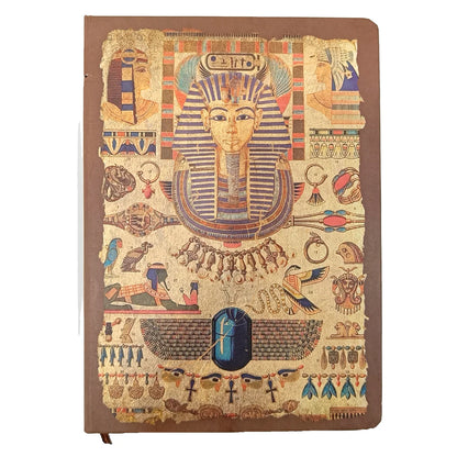 Vintage Egyptian-Themed A5 Hardcover Journal – 180 Pages