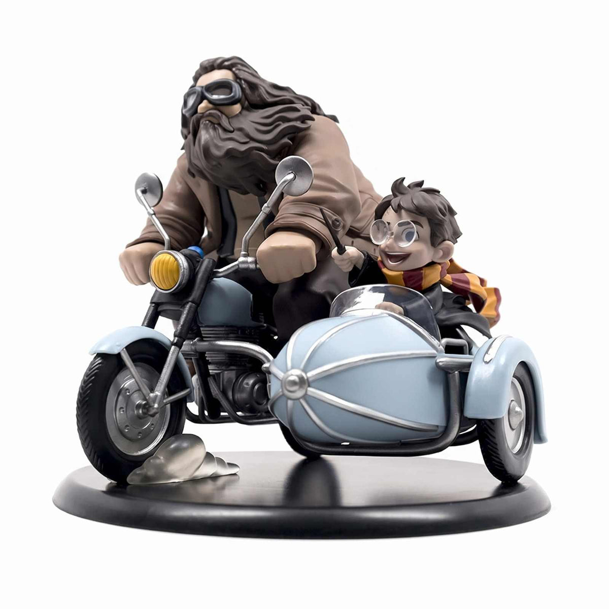 QMX Quantum Mechanix Harry Potter Harry & Hagrid Q-Fig Max Collectible Figurine – COD Not Available