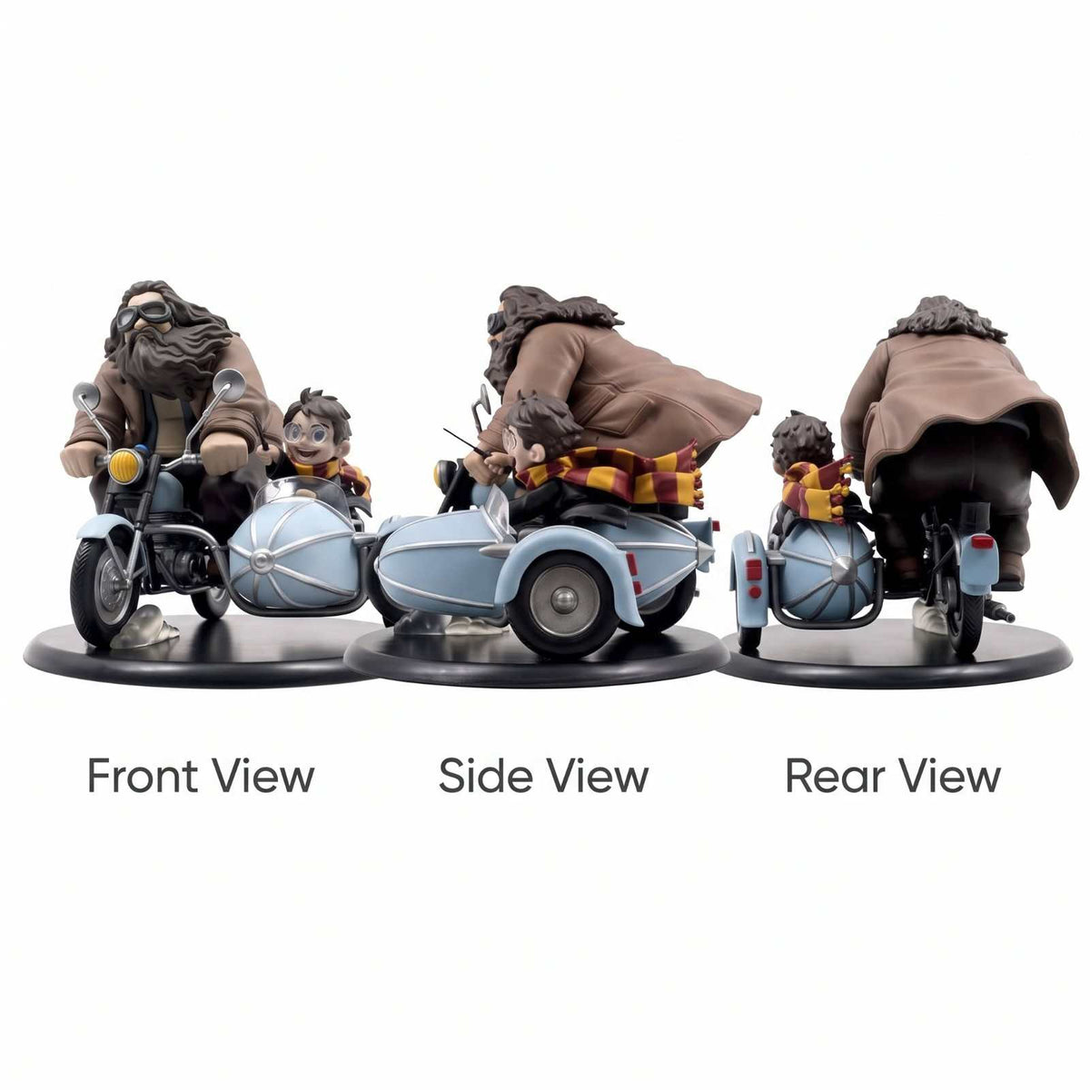 QMX Quantum Mechanix Harry Potter Harry & Hagrid Q-Fig Max Collectible Figurine – COD Not Available