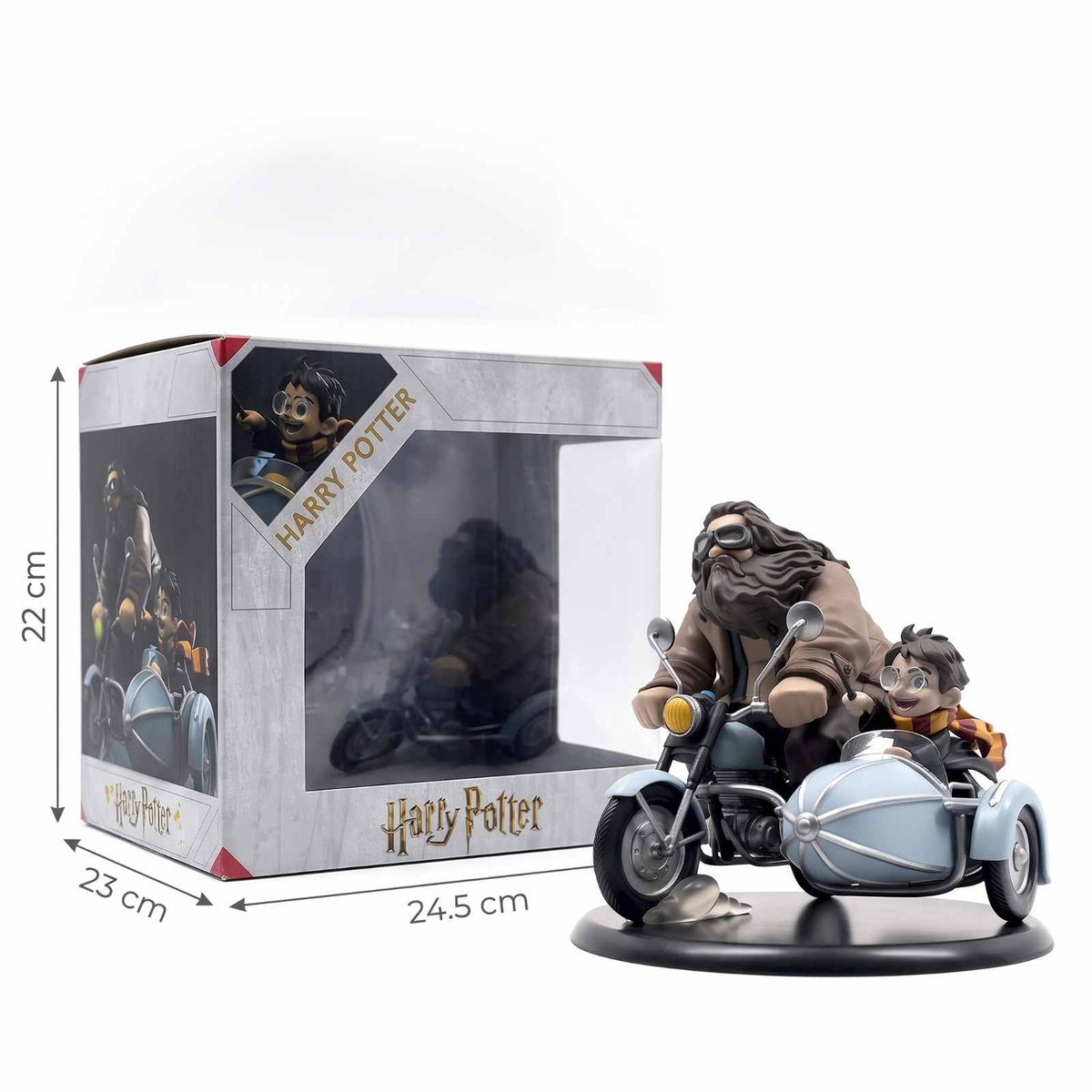 QMX Quantum Mechanix Harry Potter Harry & Hagrid Q-Fig Max Collectible Figurine – COD Not Available
