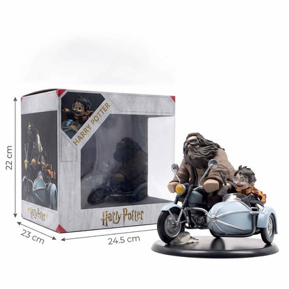 QMX Quantum Mechanix Harry Potter Harry & Hagrid Q-Fig Max Collectible Figurine – COD Not Available