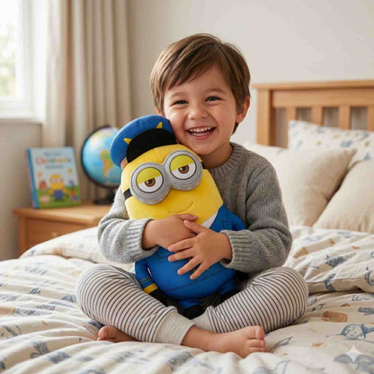 Pilot Plush Toy 1 Pc – Cute Cartoon Soft Toy for Kids, Girls & Boys, 30 cm Cuddly Stuffed Doll Gift