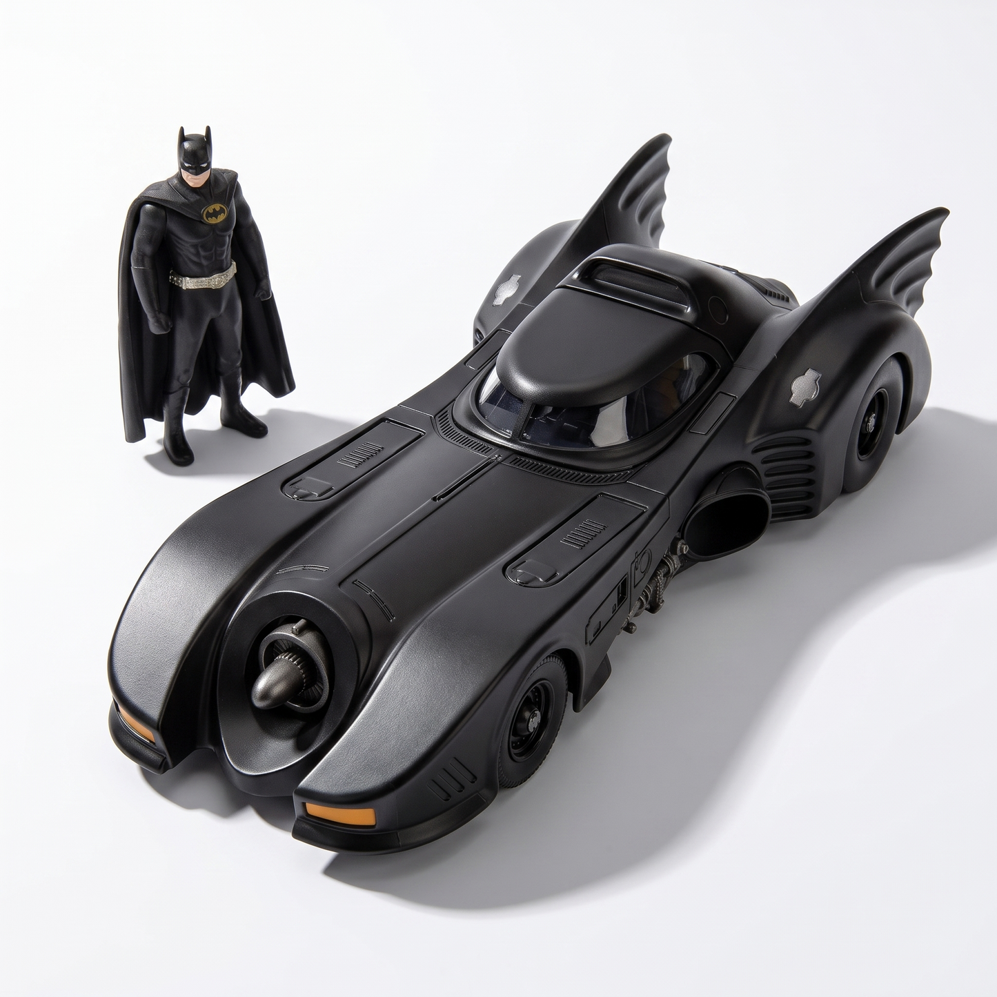 Jada 1:24 1989 Batmobile Toy Vehicle With Batman Action Figure, Black ( COD NOT AVAILABLE)