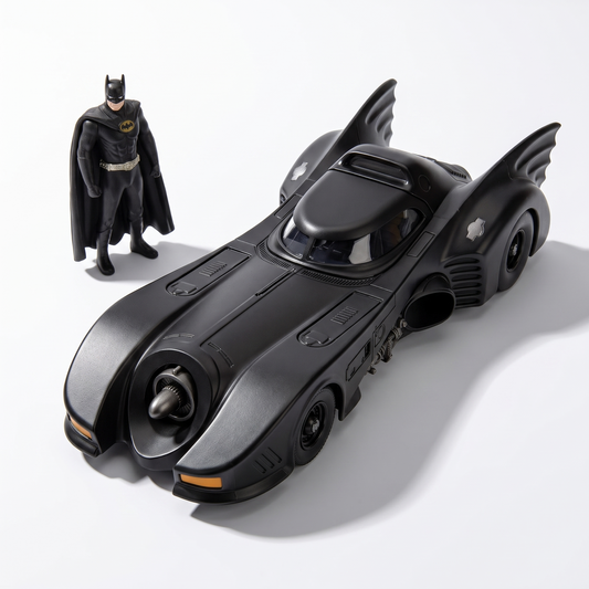 Jada 1:24 1989 Batmobile Toy Vehicle With Batman Action Figure, Black ( COD NOT AVAILABLE)