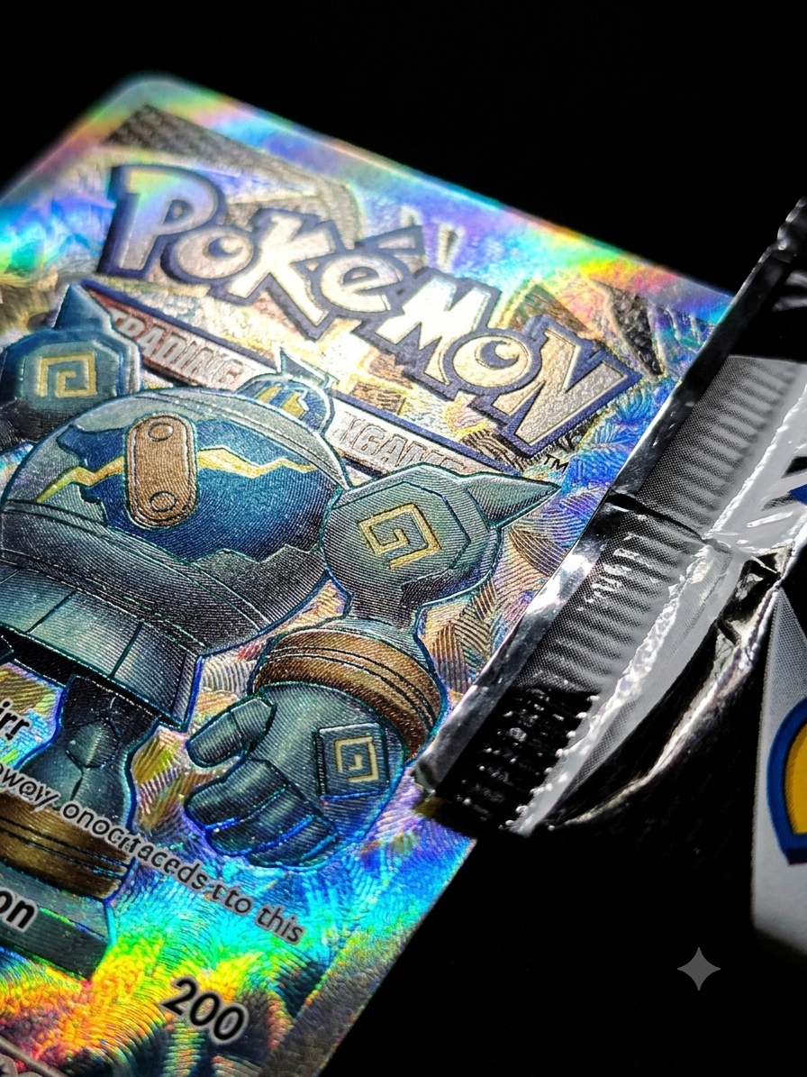 Pokémon Trading Cards Pack – 10 Collectible Holographic Character Cards for Kids