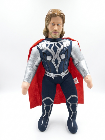 Thor Inspired Superhero Soft Toy Plush – 35cm Avengers Style Stuffed Doll for Kids & Fans