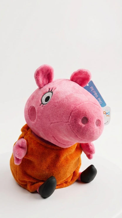 Peppa Pig Plush Toy – Ultra Soft Cuddly Stuffed Animal for Kids, Boys & Girls