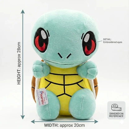 ShellyPop Turtle Plush Toy 28cm – Soft Cute Stuffed Animal for Kids Boys & Girls | Cuddly Cartoon Soft Toy | Perfect Gift for Kids, Babies & Loved Ones (1 Pc)