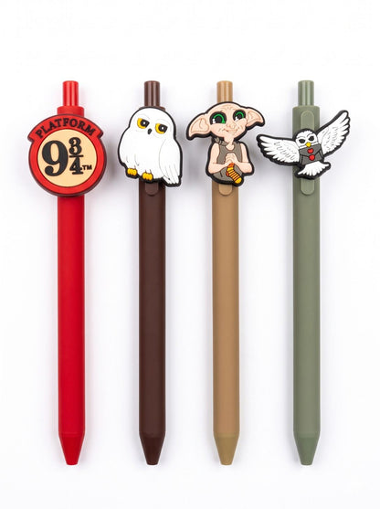 Harry Potter Pen Set of 4 | Blue Ink Character Ball Pens | COD Not Available (Copy)