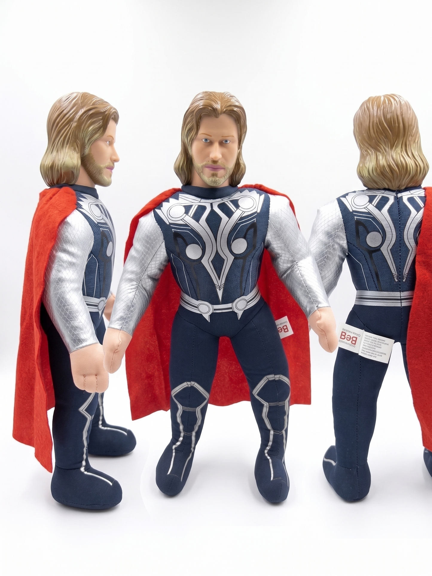 Thor Inspired Superhero Soft Toy Plush – 35cm Avengers Style Stuffed Doll for Kids & Fans