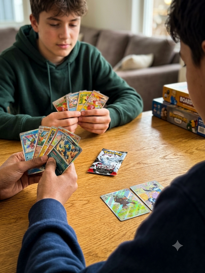 Pokémon Trading Cards Pack – 10 Collectible Holographic Character Cards for Kids