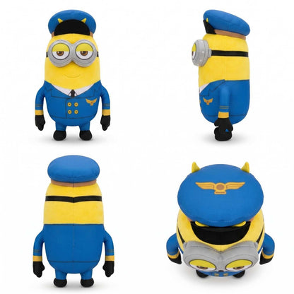 Pilot Plush Toy 1 Pc – Cute Cartoon Soft Toy for Kids, Girls & Boys, 30 cm Cuddly Stuffed Doll Gift