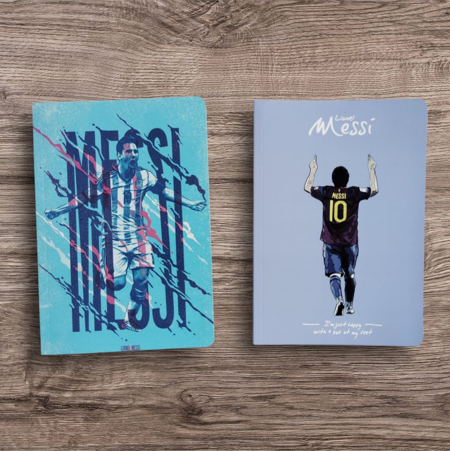 Messi Celebration Notebook – Iconic Football-Inspired Journal