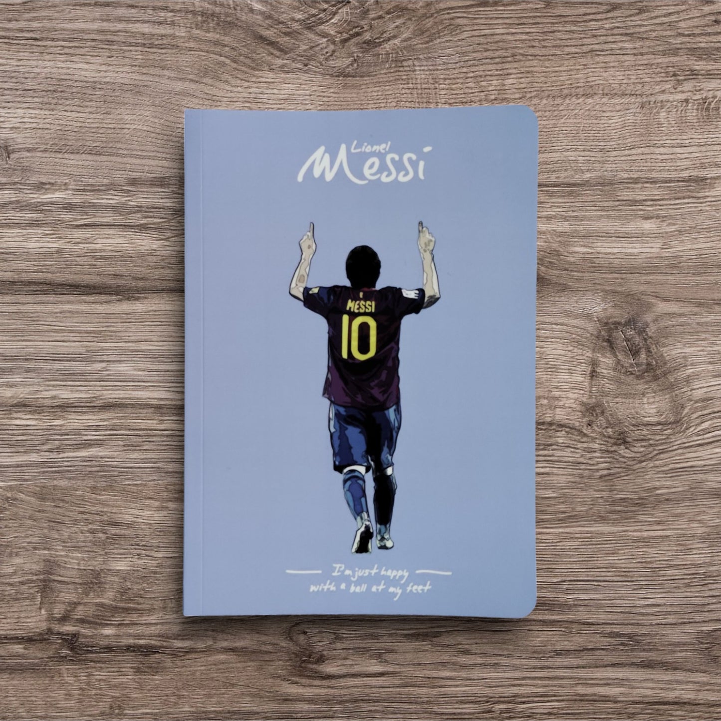 Messi Celebration Notebook – Iconic Football-Inspired Journal