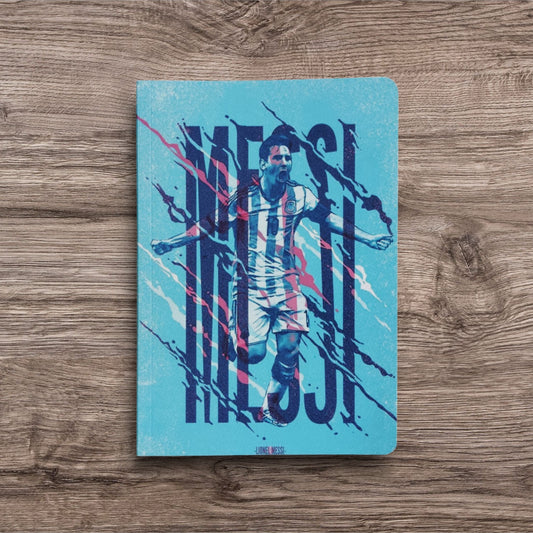 Lionel Messi Artistic Notebook – Football-Inspired Writing Journal