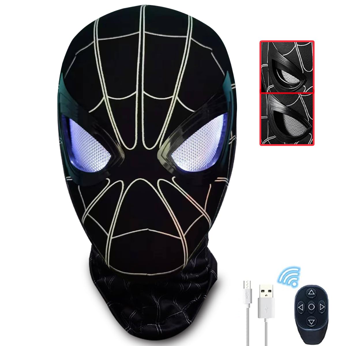 Flicker-Eye Spidey Mask: Spider-Tech Mask