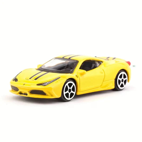 Official Bburago Ferrari 458 Speciale Diecast Model Car 1:64 Scale – Yellow | COD NOT AVAILABLE
