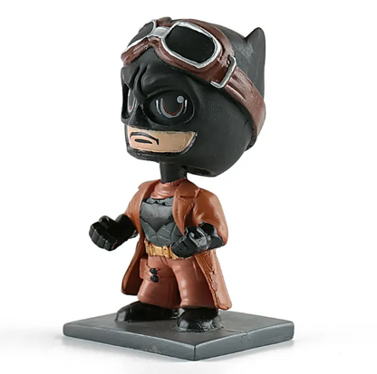Batman Polyresin Bobble Head | 10 Cm| Made In India ; Hand Painted | DC ; Justice League |