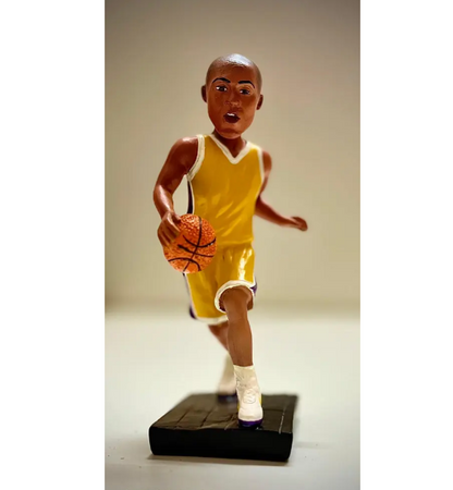 Kobe Bryant (Black Mamba) Polyresin | 16 Cm | Made In India ; Hand Painted | Basketball ; NBA ; LA Lakers|