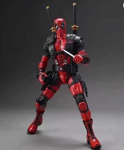 Deadpool Collectible Action Figure – 25cm Premium Superhero Toy with Movable Joints (Multicolor)