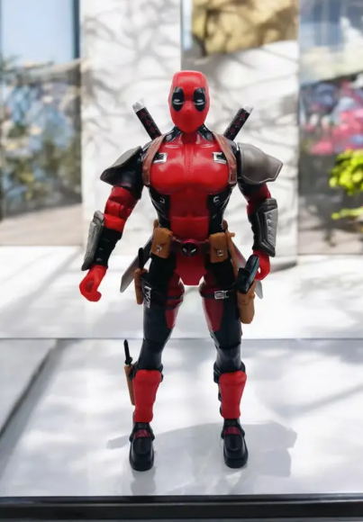 Deadpool Collectible Action Figure 17cm - Premium Quality Movable joints  (Multicolor)