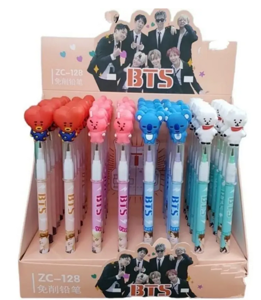 BTS Bullet Pencil – Retractable Pencil for K-pop Fans & BTS Lovers