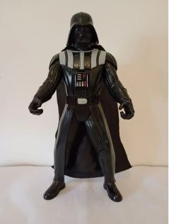Darth Vader Action Figure Soft Toy approx 45cm– Star Wars Collectible Toy with Cape | Premium Display Model for Fans & Gifts