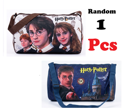Harry Potter Duffle Bag for Kids Boys & Girls | Travel Gym Overnight Bag | Adjustable Shoulder Strap | 35 x 19 cm