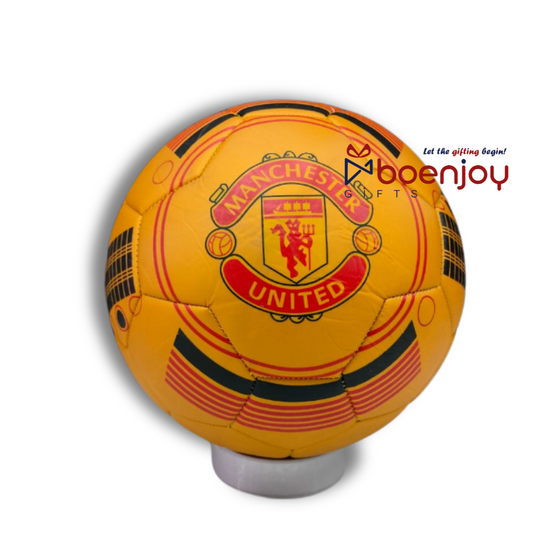 Manchester United FC Size 5 Football – Official Club Design, Not Inflated