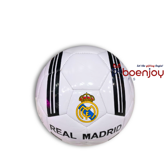 Real Madrid FC Size 5 Football – Official Club Design, Not Inflated
