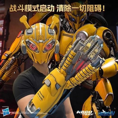 Transformers Bumblebee Arm Cannon Replica Collectible Display Model with Stand | Premium Sci-Fi Collector Edition (COD NOT AVAILABLE)
