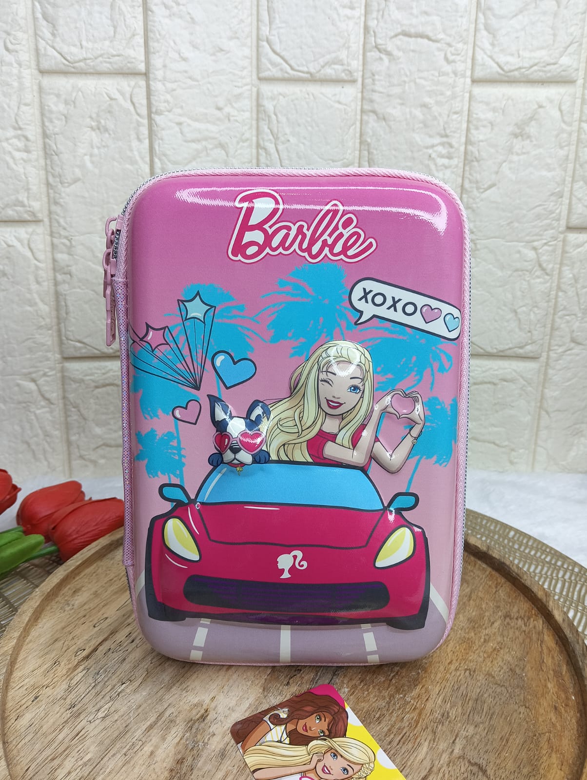 High-Quality Barbie EVA Pencil Pouch – Stylish & Durable for Kids & Barbie Lovers