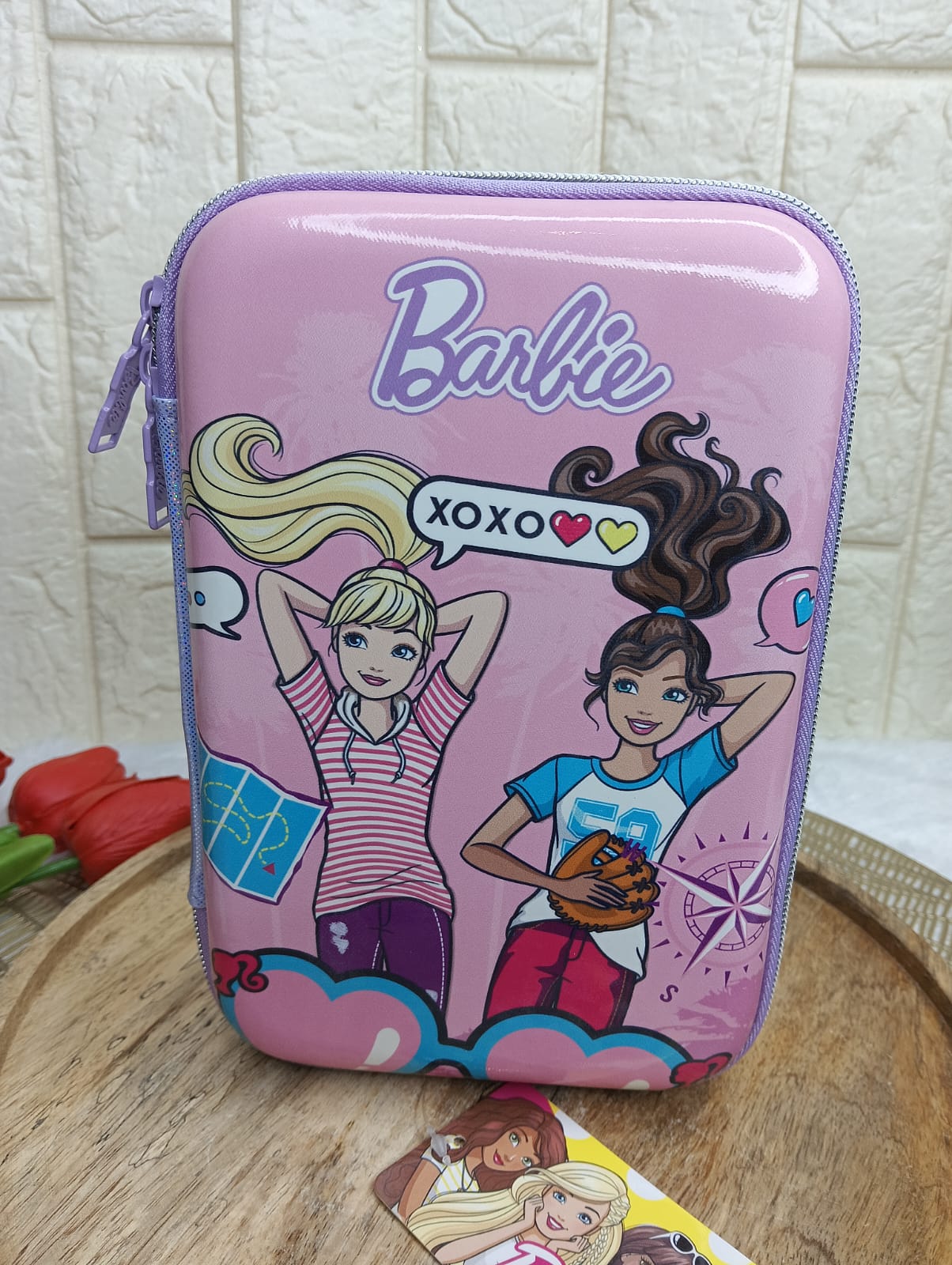 High-Quality Barbie EVA Pencil Pouch – Stylish & Durable for Kids & Barbie Lovers