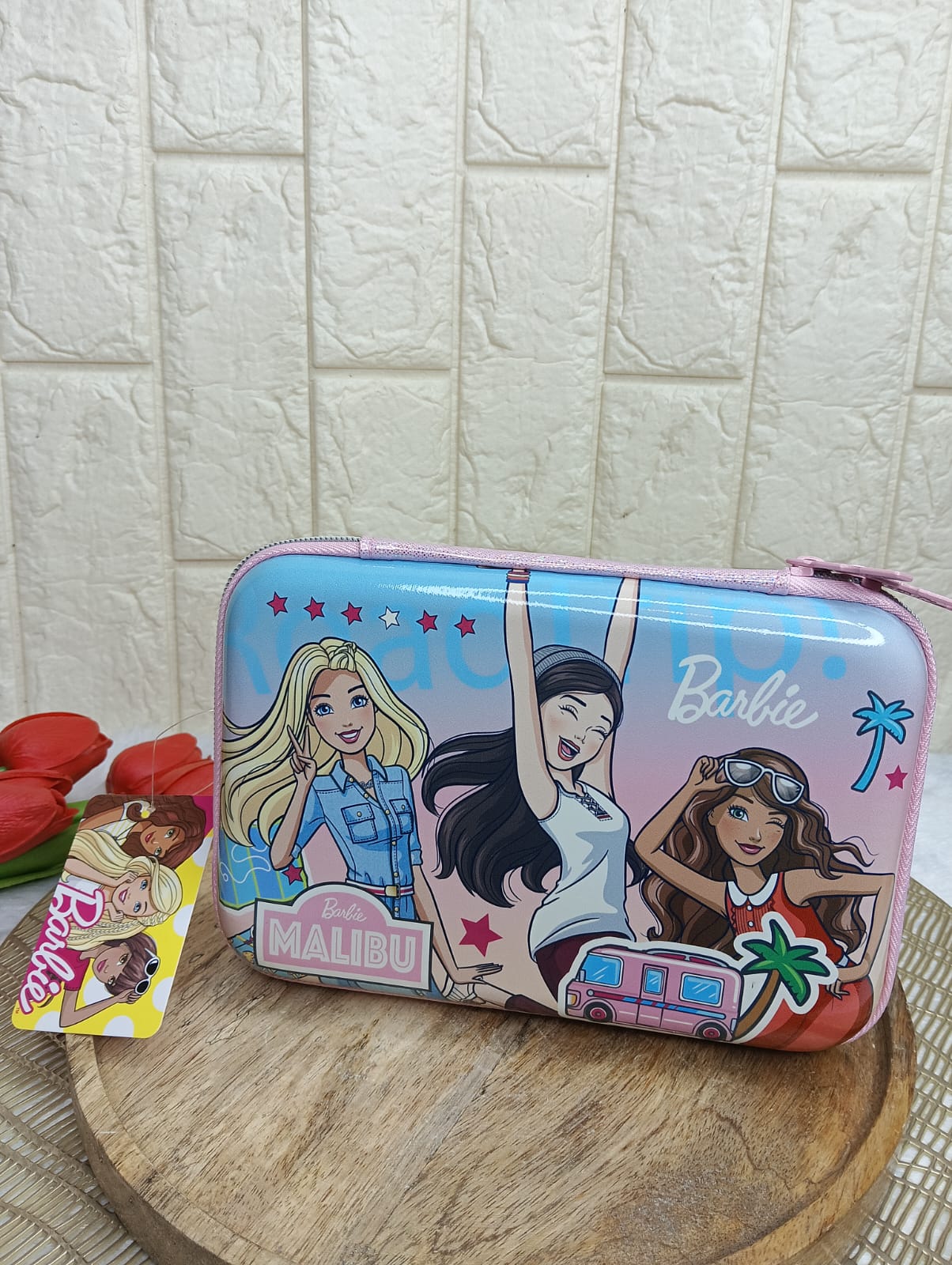 High-Quality Barbie EVA Pencil Pouch – Stylish & Durable for Kids & Barbie Lovers