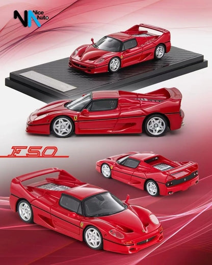 Bburago Ferrari F50 1:64 Scale Die-Cast Model Car – Red Sports Car Collectible | COD Not Available