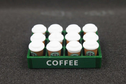 Miniature Drink Crate – Tiny Bottle Set for Dollhouses, Décor & Collectors