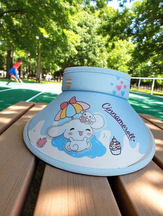 Kuromi Shade Cap – Stylish Sun Protection for Sanrio Fans (Random design)