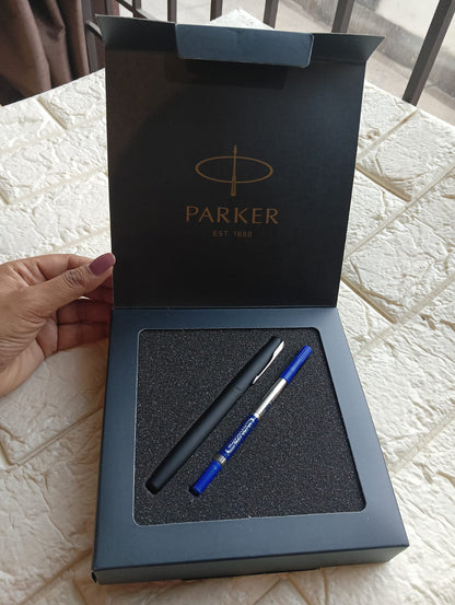 Parker Pen Set – Premium Ball & Roller Pen Combo with Elegant Gift Box