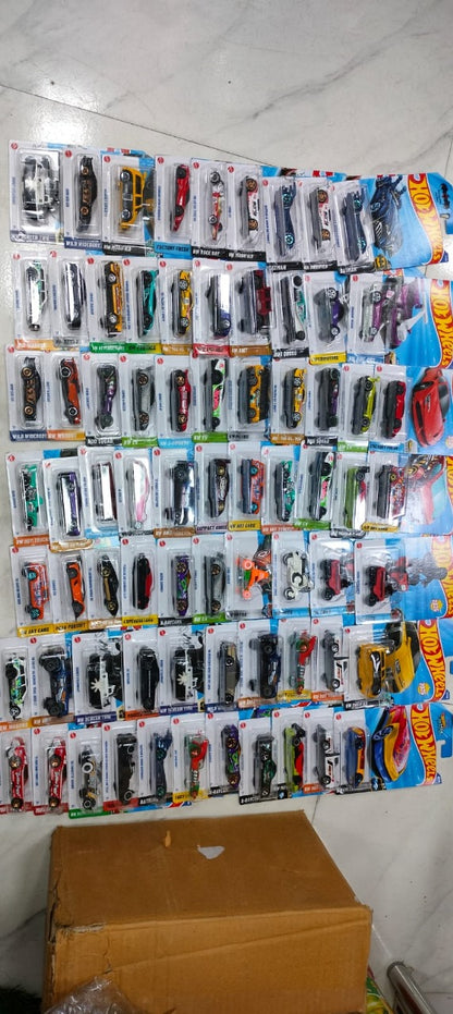 Hot Wheels 2025 J Case Sealed Box – 72 Die-Cast Cars Collectible Set