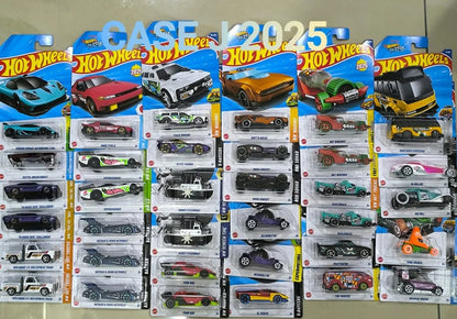 Hot Wheels 2025 J Case Sealed Box – 72 Die-Cast Cars Collectible Set
