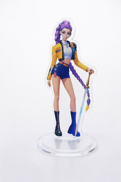 K- Pop Demon Hunter Acrylic Standee Figure 15cm (Rumi)