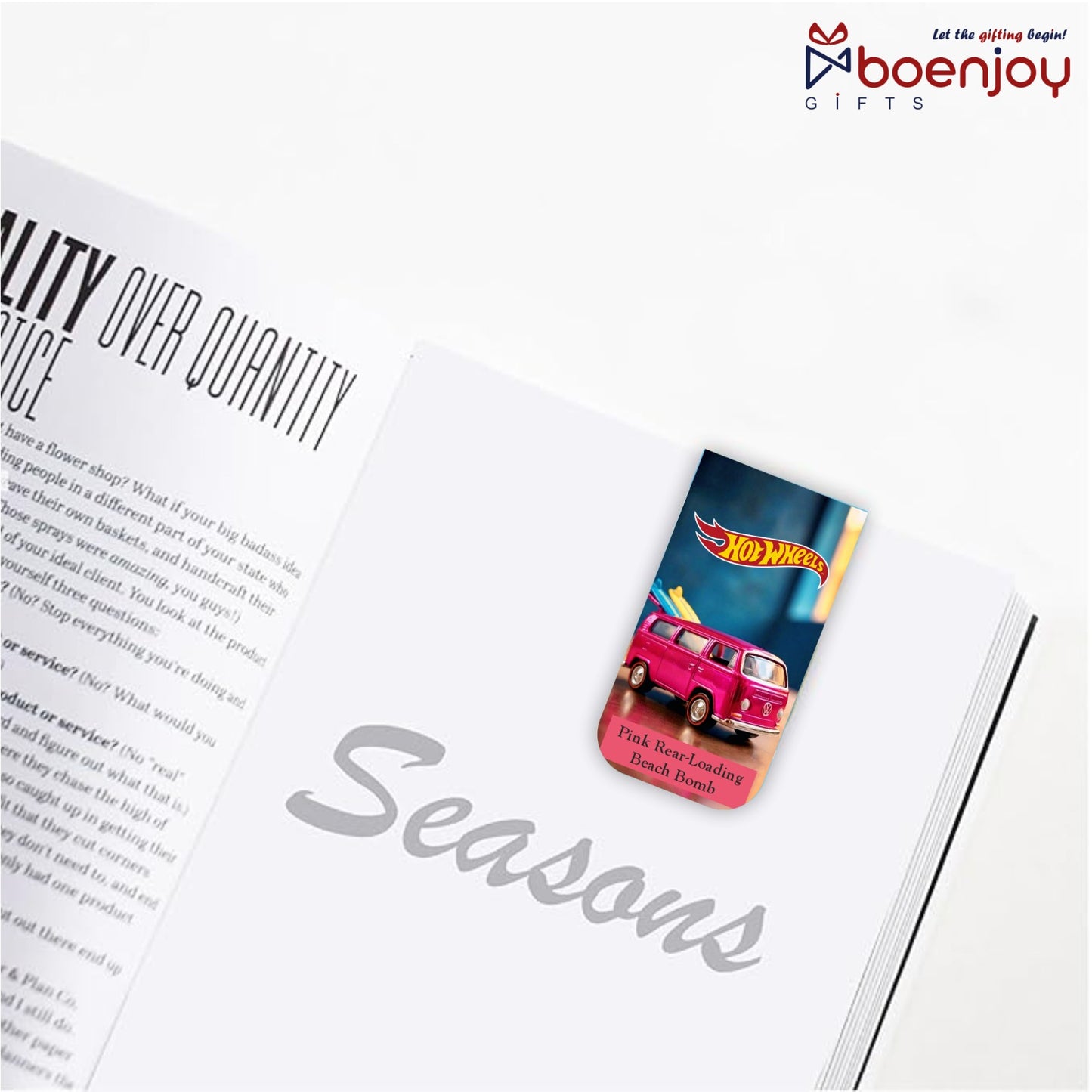 Hotwheels Bookmark Set of 10-8 Magnetic Bookmarks + 2 Paper Bookmarks for Book Lovers, Aesthetic Bookmarks, Magnetic Bookmarks for Readers (11 x 2.9 cm)
