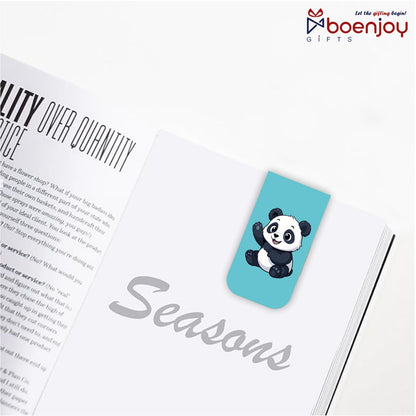 Sea Animal Bookmark Set of 10 – 8 Magnetic Bookmarks + 2 Paper Bookmarks for Book Lovers, Aesthetic Bookmarks, Magnetic Bookmarks for Readers (11 x 2.9 cm)