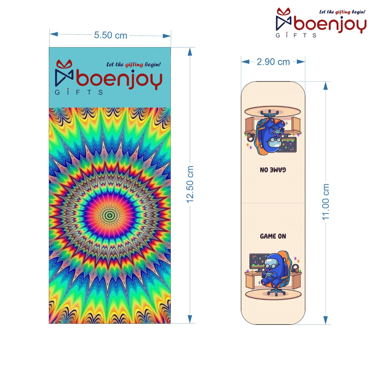 Amoung Us Bookmark Set of 10-8 Magnetic Bookmarks + 2 Paper Bookmarks for Book Lovers, Aesthetic Bookmarks, Magnetic Bookmarks for Readers (11 x 2.9 cm)