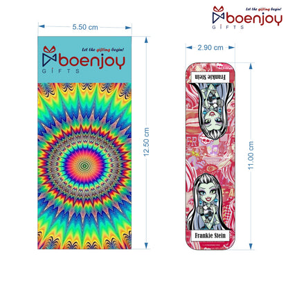 Monster High Bookmark Set of 10-8 Magnetic Bookmarks + 2 Paper Bookmarks for Book Lovers, (11 x 2.9 cm)