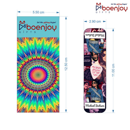 Pop Icon Goat Bookmark Set of 10-8 Magnetic Bookmarks + 2 Paper Bookmarks for Book Lovers, (11 x 2.9 cm)