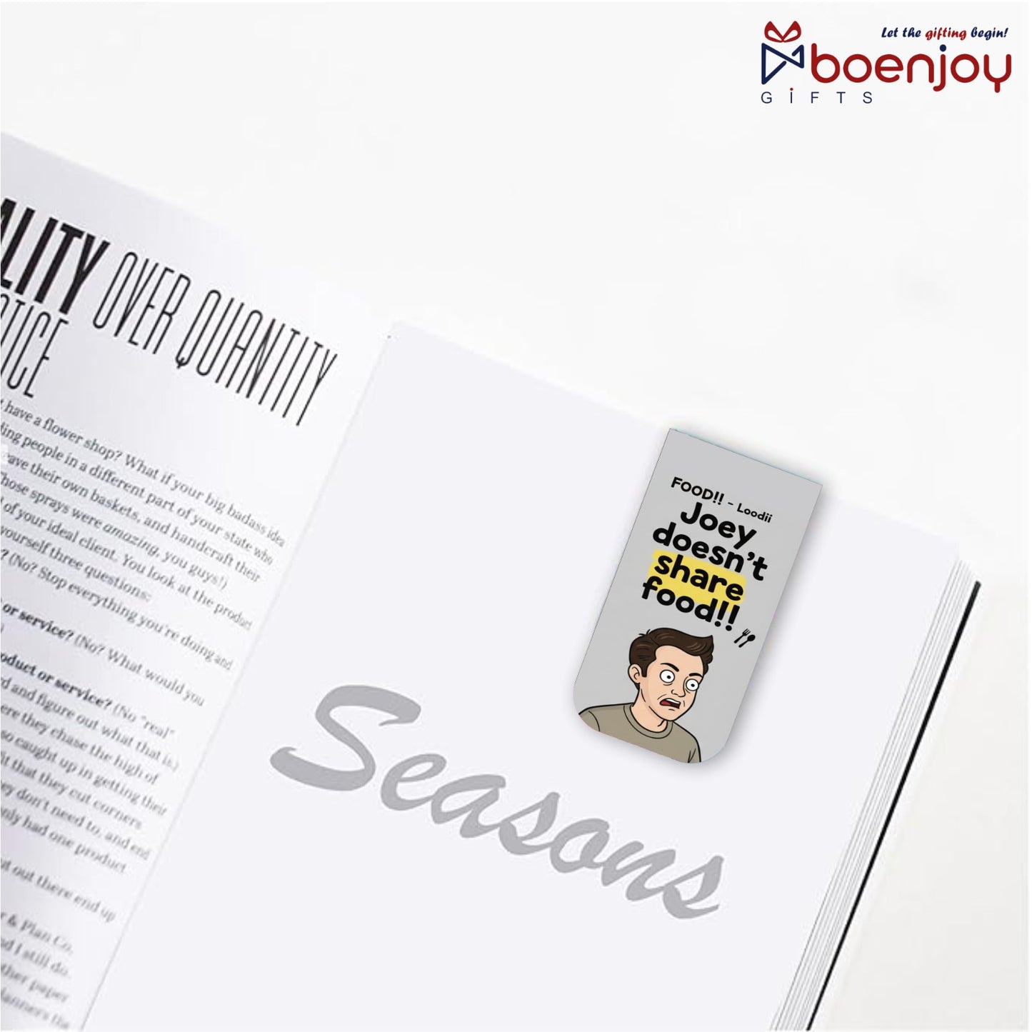 Friends Quotes Bookmark Set of 10-8 Magnetic Bookmarks + 2 Paper Bookmarks for Book Lovers, (11 x 2.9 cm)