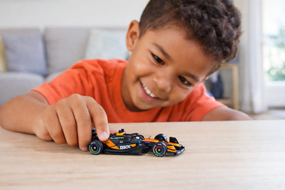 Hot Wheels Premium F1 McLaren Formula 1 Team 2025 #4 with Kool Kombi Mattel 80- Metal/Metal Real Riders (COD NOT AVAILABLE)