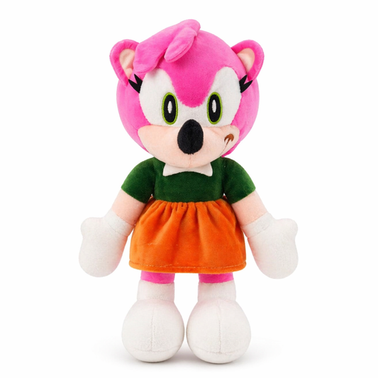 Amy Hedgehog Style Plush Toy – Approx 32cm Soft Cartoon Stuffed Doll for Kids | Cute Pink Cuddly Gift Toy