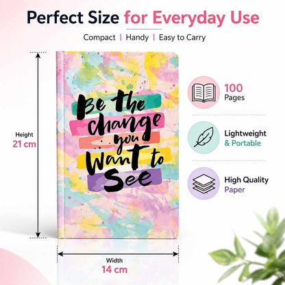 Set of 10 A5 Notebooks (21x14 cm) with Cartoon Pen | 100 Pages Each | Cute Aesthetic Designs | School, College & Office Use (COD NOT AVAILABLE)